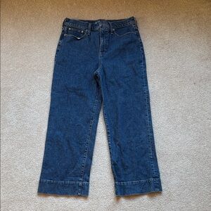 J. Crew Slim Wide Leg Denim Jeans Size 29